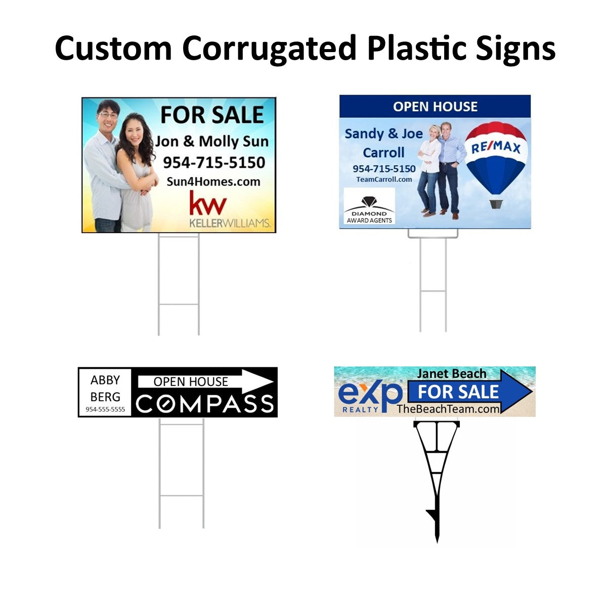 Corrugated Plastic Signs