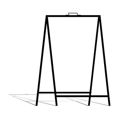36" x 24" Metal A-Frame