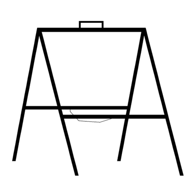 18" x 24" Metal A-Frame